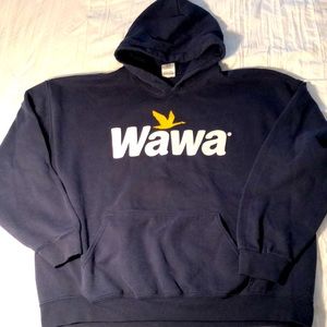 Wawa hoodie! One of a kind navy sweatshirt, XL